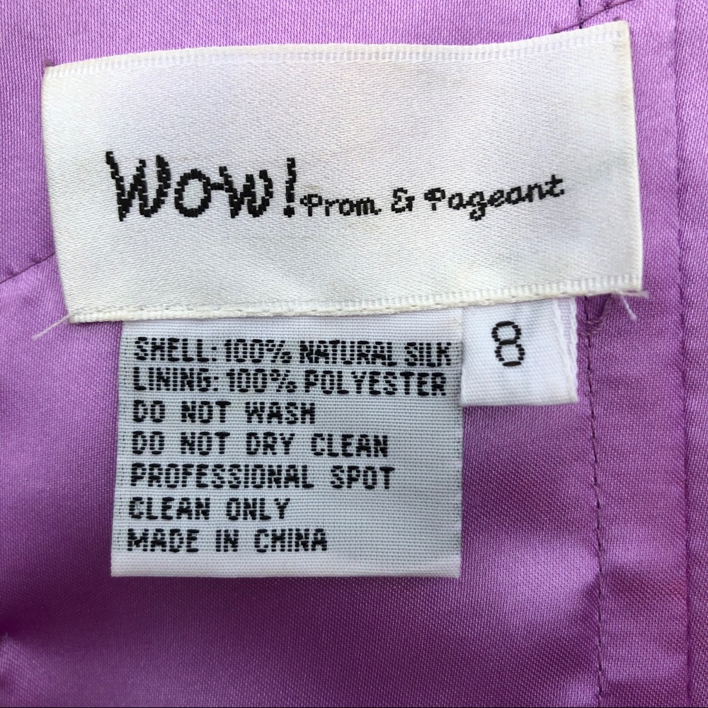 Beaded evening gown with fit and flare floral - Picture 7 of 8
